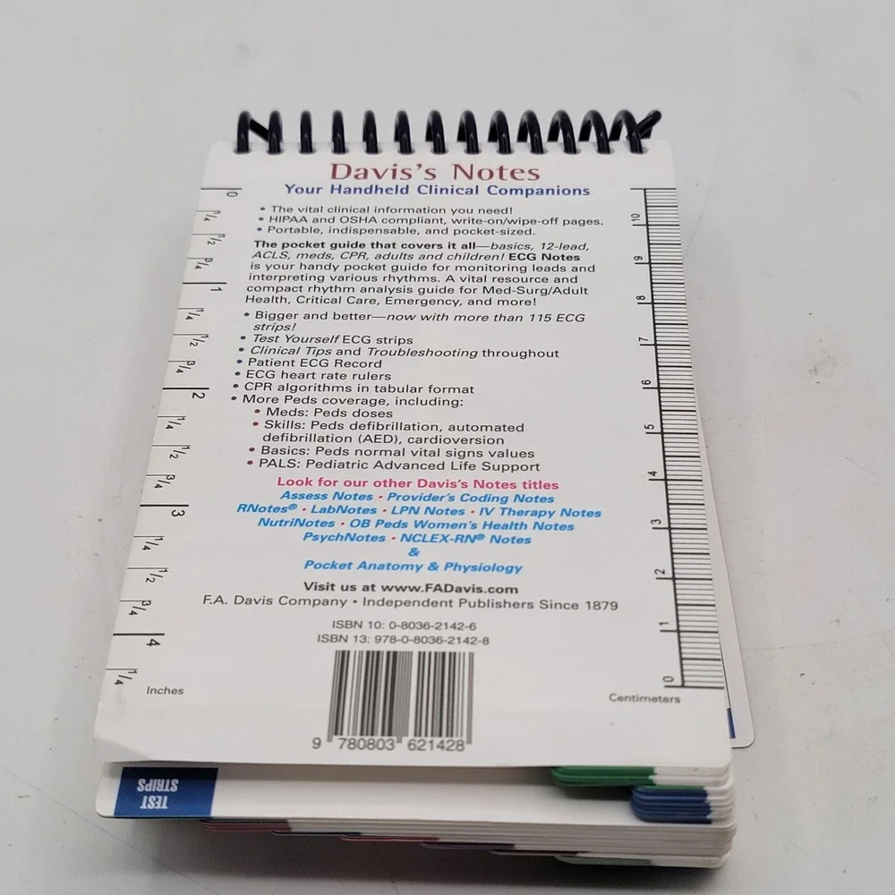 Shirley A Jones ECG Notes Interpretation and Management Guide Spiral 2nd Ed Ex